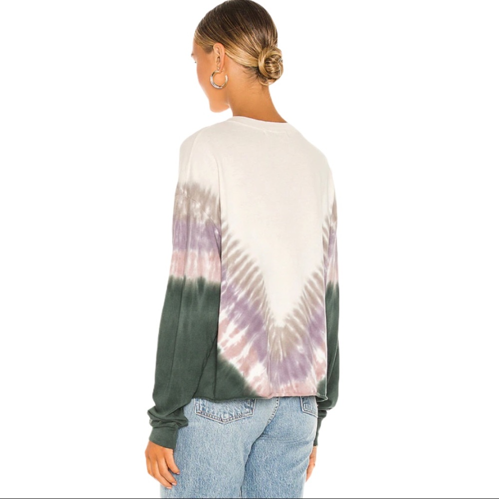 Daydreamer X Free People Tie Dye Long Sleeve Tee - Picture 5 of 11